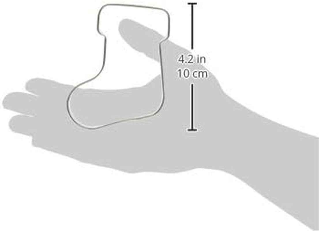 Home for the Holidays Rectangular Tin with 3 Cookie Cutters, Multicolor