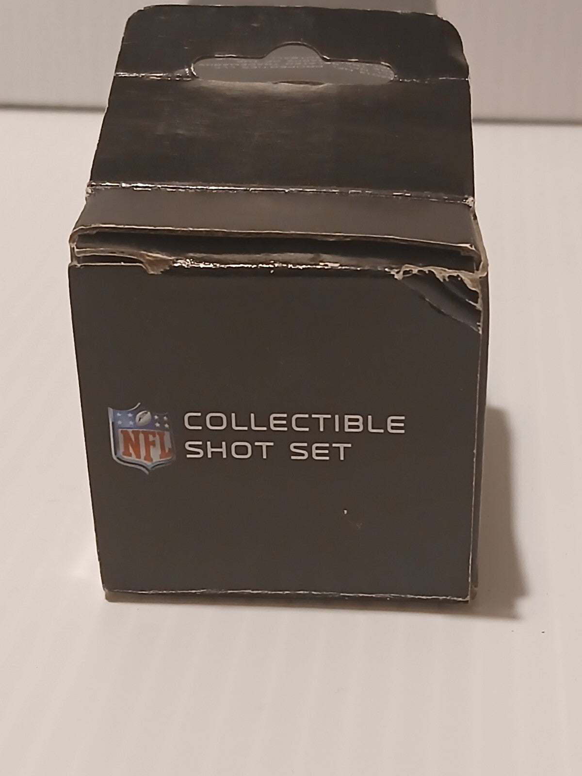 Collectible Shot Glasses Set of 4 Super Bowl 2014 Unused, Damaged Box.