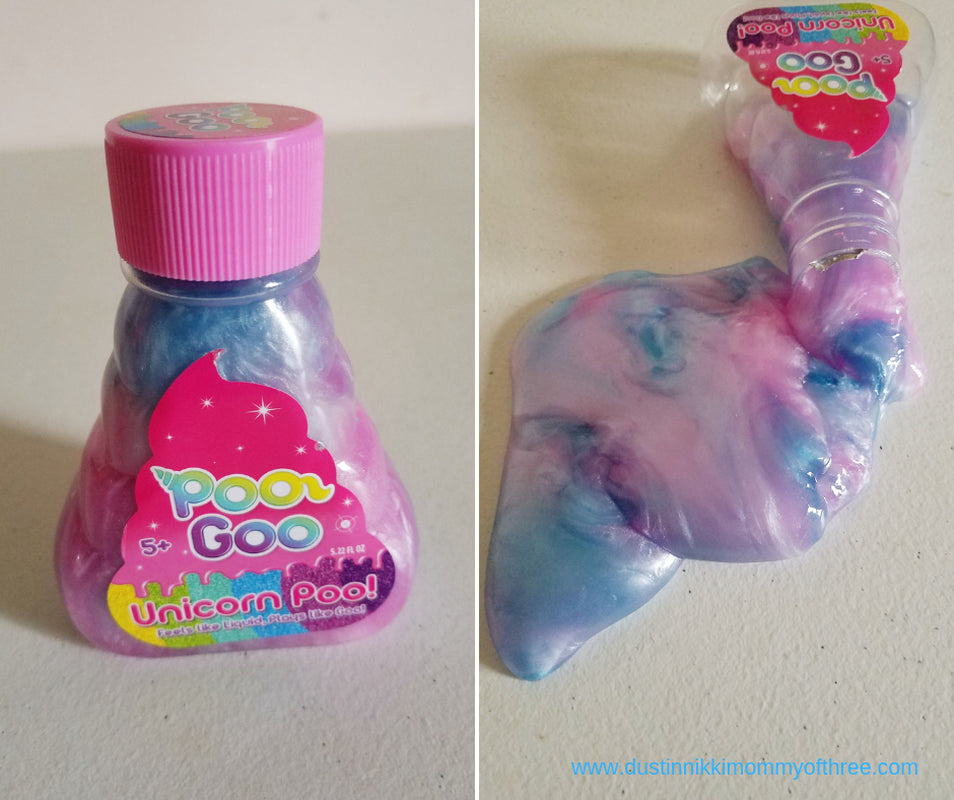 Poo Goo Unicorn Poo! Feels like Liquid Plays like Goo 5.22 Oz, Sealed, 2/PK, 5+