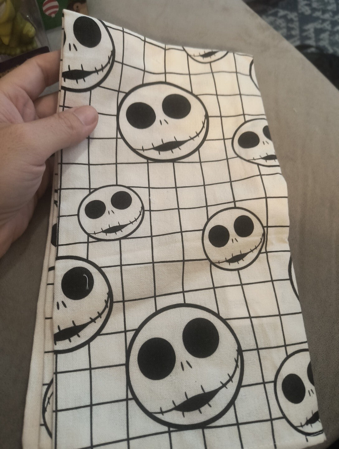 Disney Nightmare before Christmas Welcome to Halloween Town 2 Pack Kitchen Towel