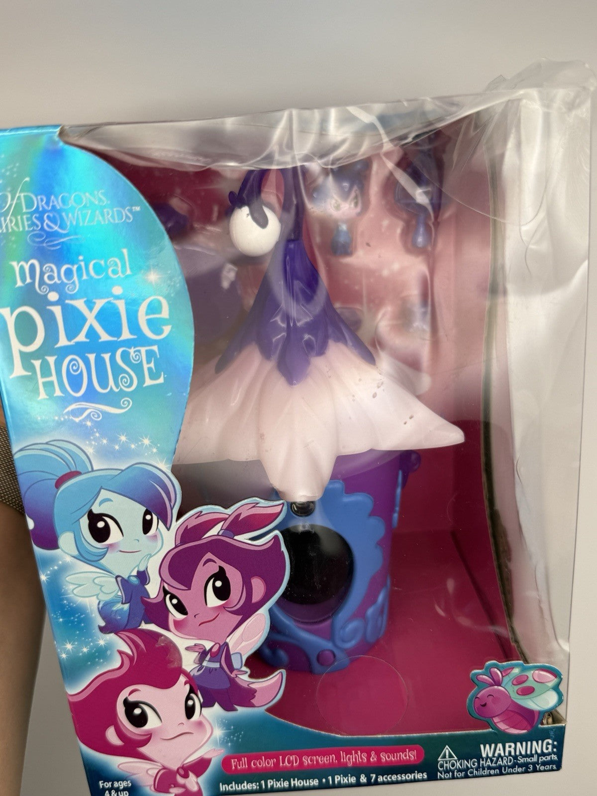 Of Dragons Fairies & Wizards Magical Pixie House New in Box