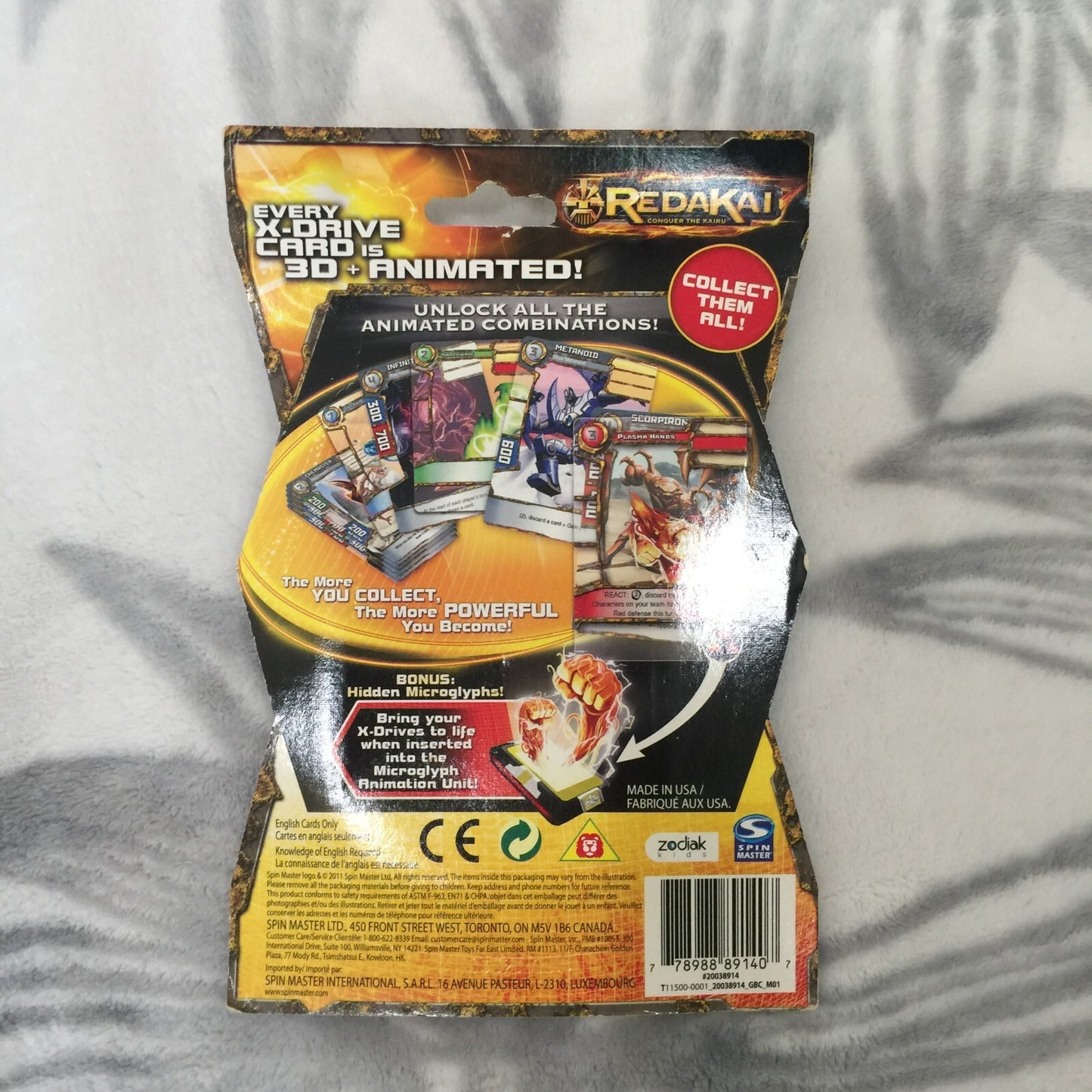 REDAKAI "X-DRIVE POWER PACK".CONQUER the KAIRU Blue/Purple Card New