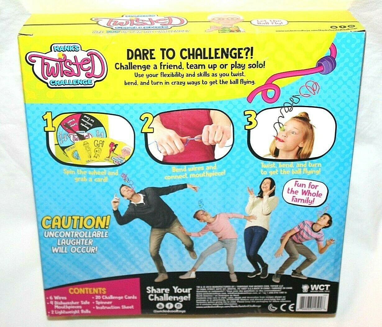 Wicked Cool Toys Hank'S Twisted Challenge Game