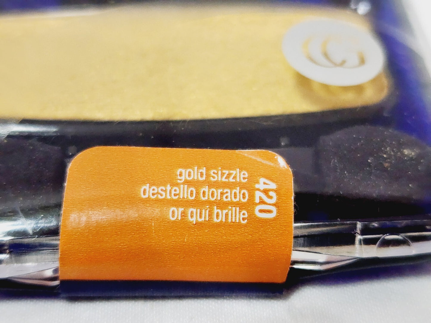 Covergirl 420 GOLD SIZZLE Eye Enhancers Eyeshadow Fard Accent .09 Oz/2.5G New