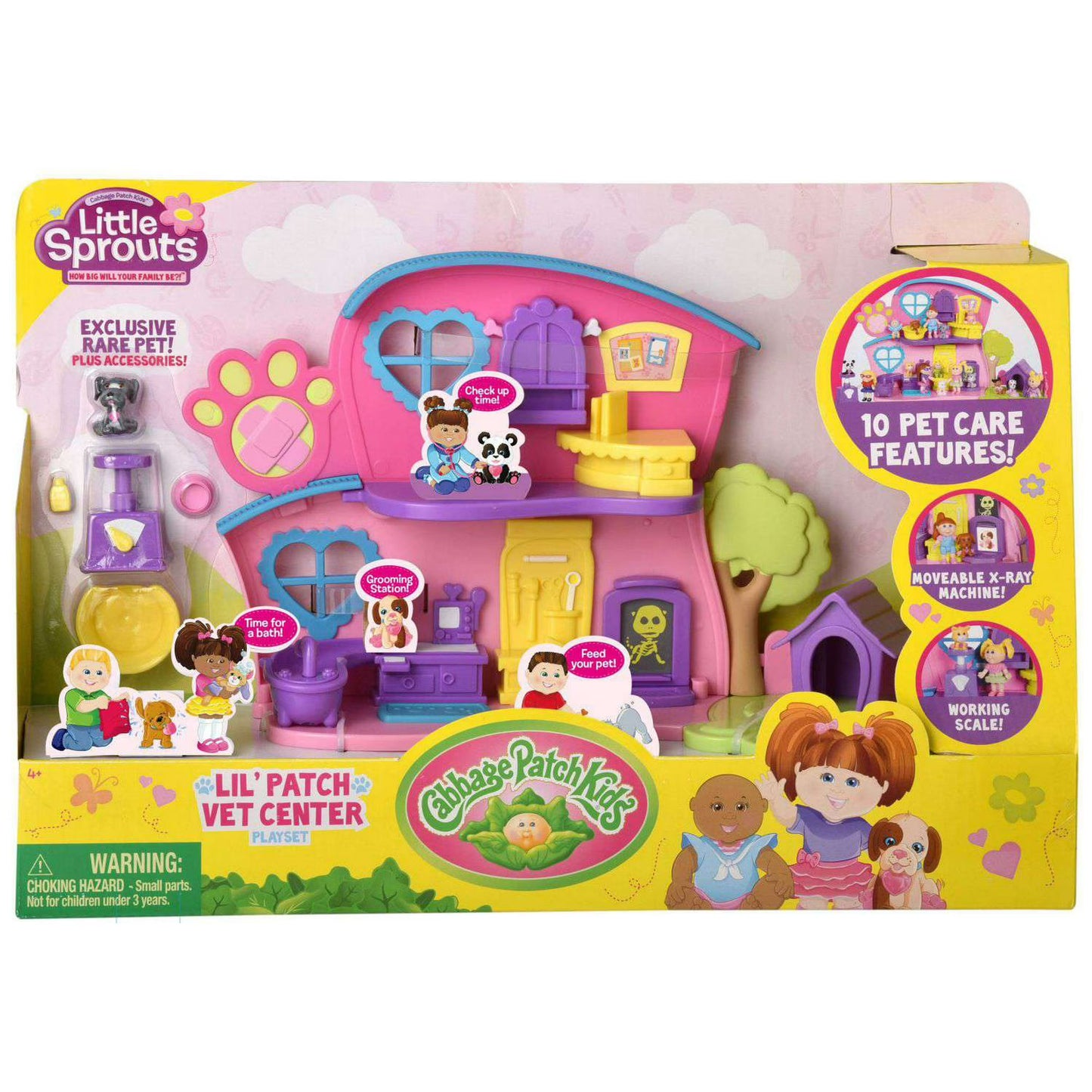 NEW Cabbage Patch Kids Little Sprouts Lil' Vet Center Play Set
