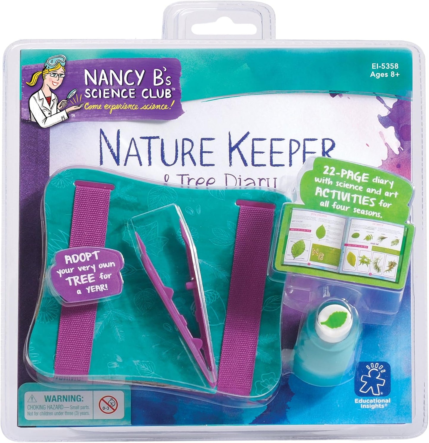 Educational Insights Nancy B'S Science Club Nature Keeper & Tree Diary