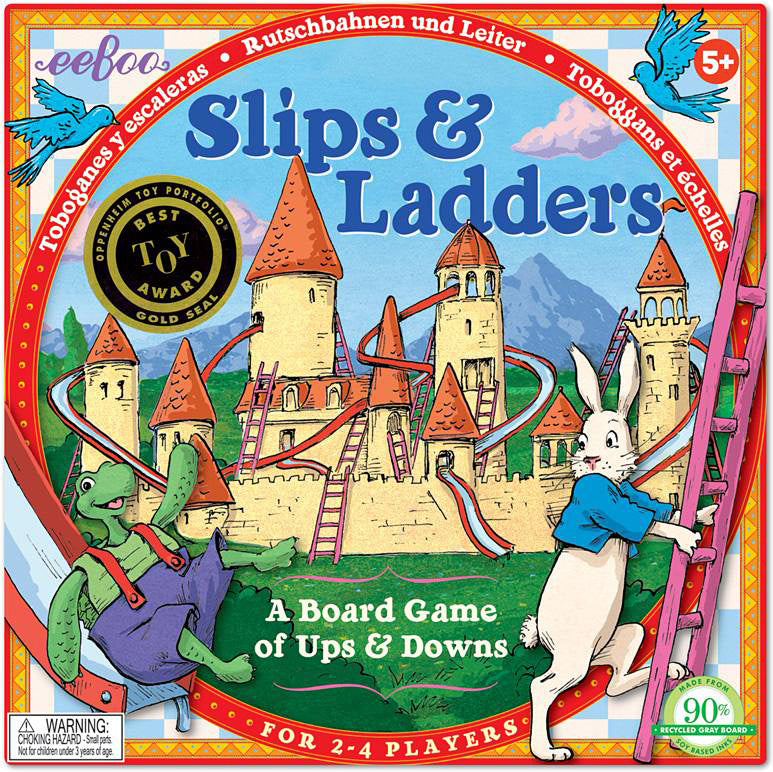 Slips & Ladders Board Game