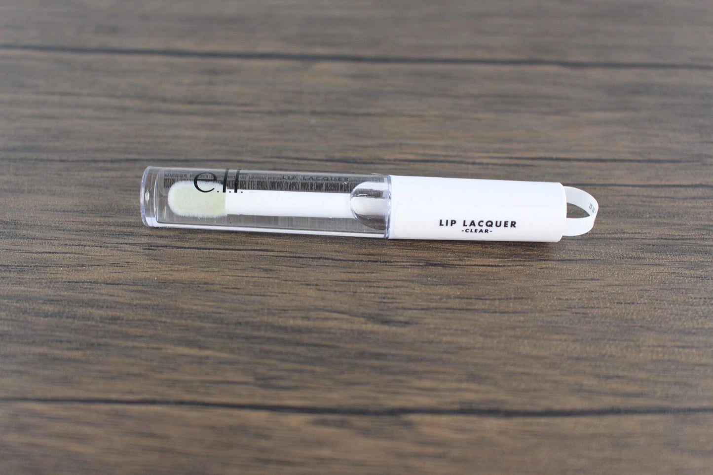 E.L.F Elf Cosmetics #22181 CLEAR Lip Lacquer Lip Gloss Vegan .08 Oz/2.5Ml New