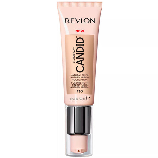 Photoready Candid Natural Finish Foundation, with Anti-Pollution, Antioxidant, Anti-Blue Light Ingredients, 270 Medium Beige, 0.75 Fl. Oz.