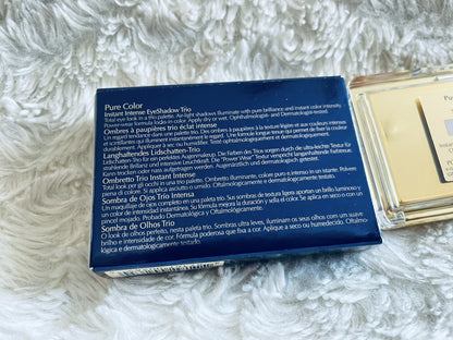 Estee Lauder Pure Color Instant Intense Eyeshadow Trio - 03 Steel Lilacs
