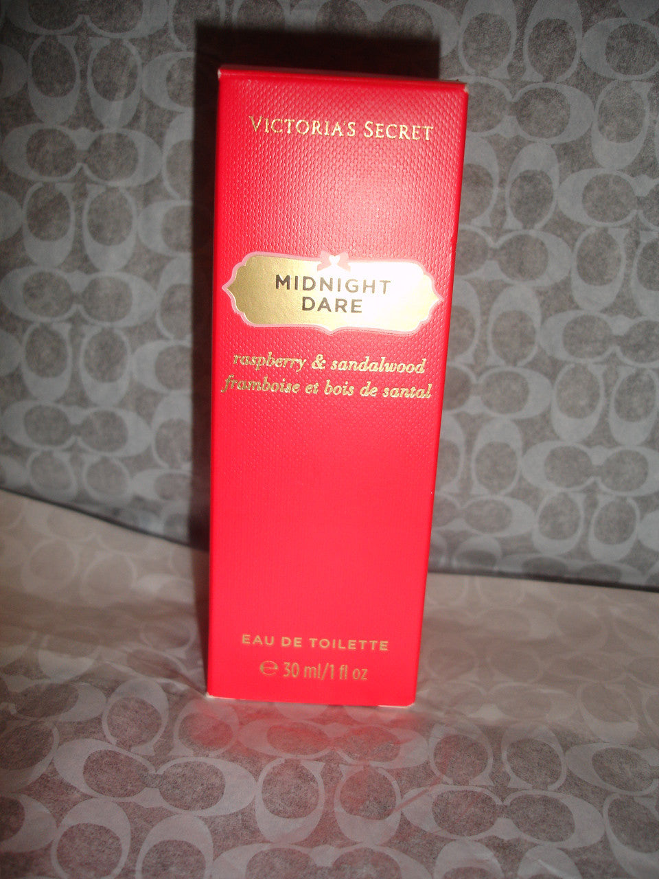 NEW VICTORIA'S SECRET MIDNIGHT DARE RASPBERRY PERFUME FRAGRANCE 1 OZ RETIERED