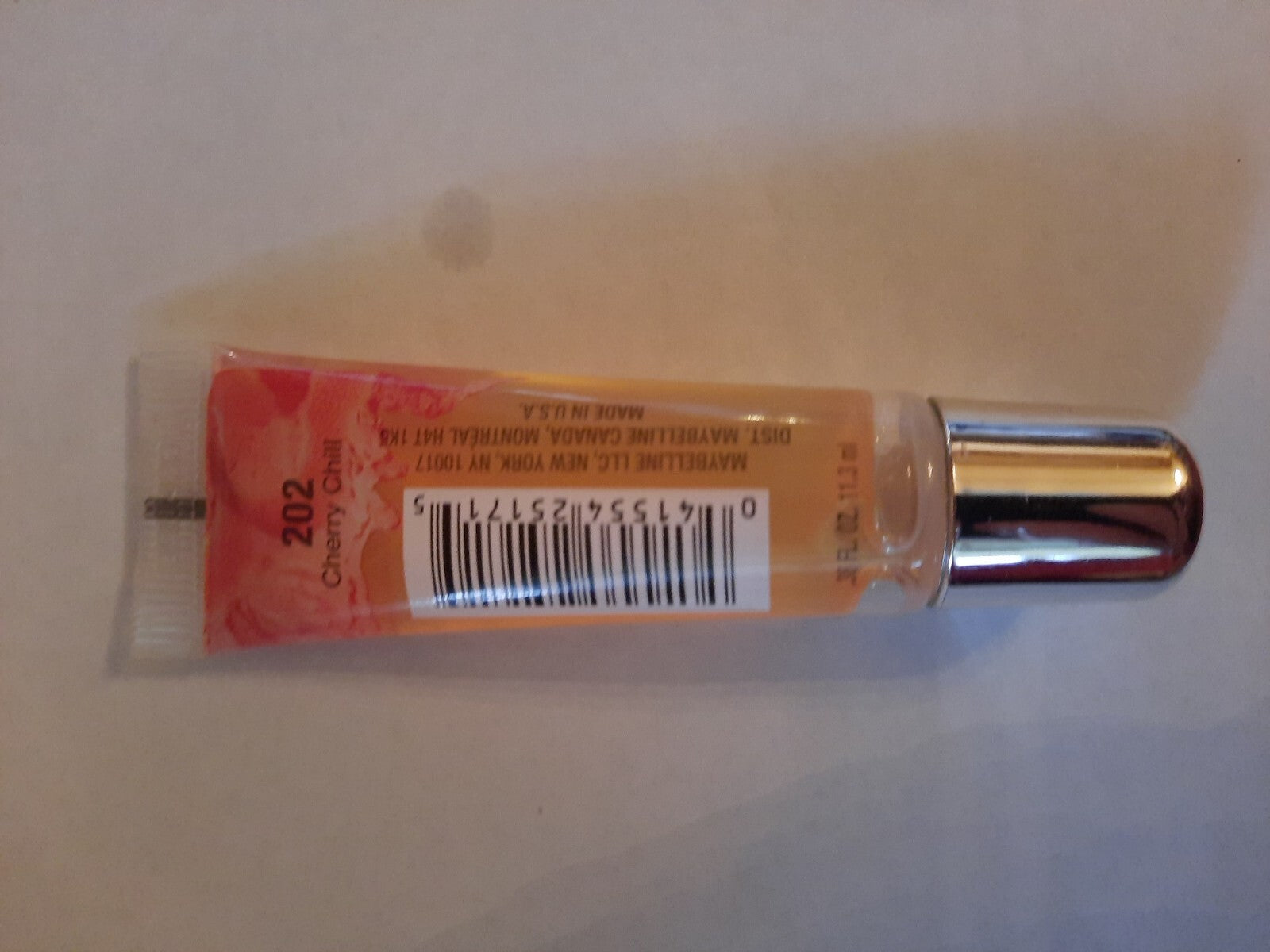Maybelline Shine Sensational Lip Gloss - # 202 Cherry Chill DISCONTINUED RARE