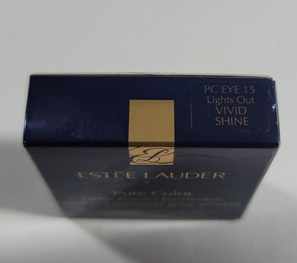 Estee Lauder Pure Color Gelee Powder Eyeshadow LIGHTS OUT Vivid Shine .03 Oz