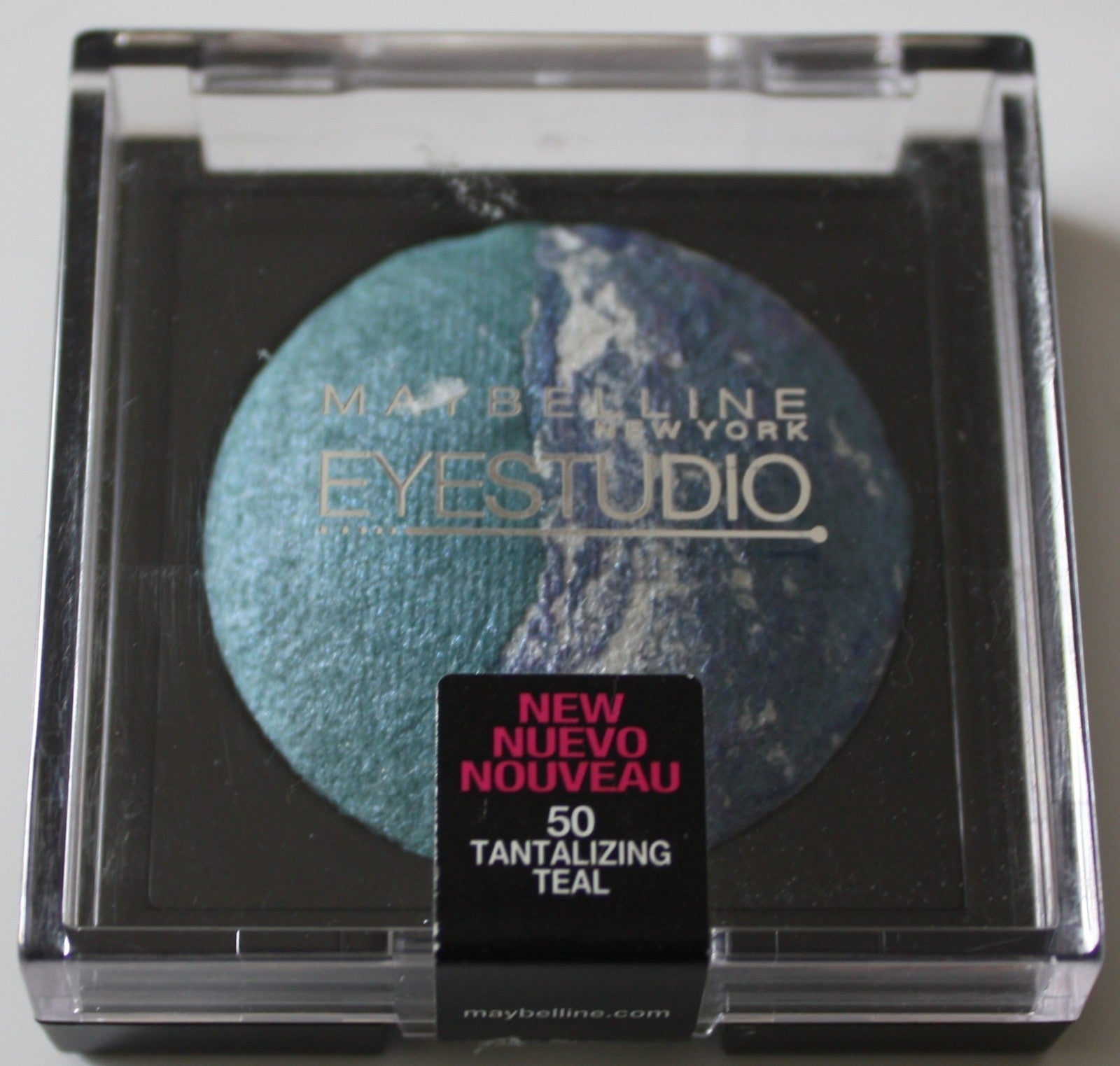 MAYBELLINE EYESTUDIO EYE SHADOW #50 TANTALIZING TEAL
