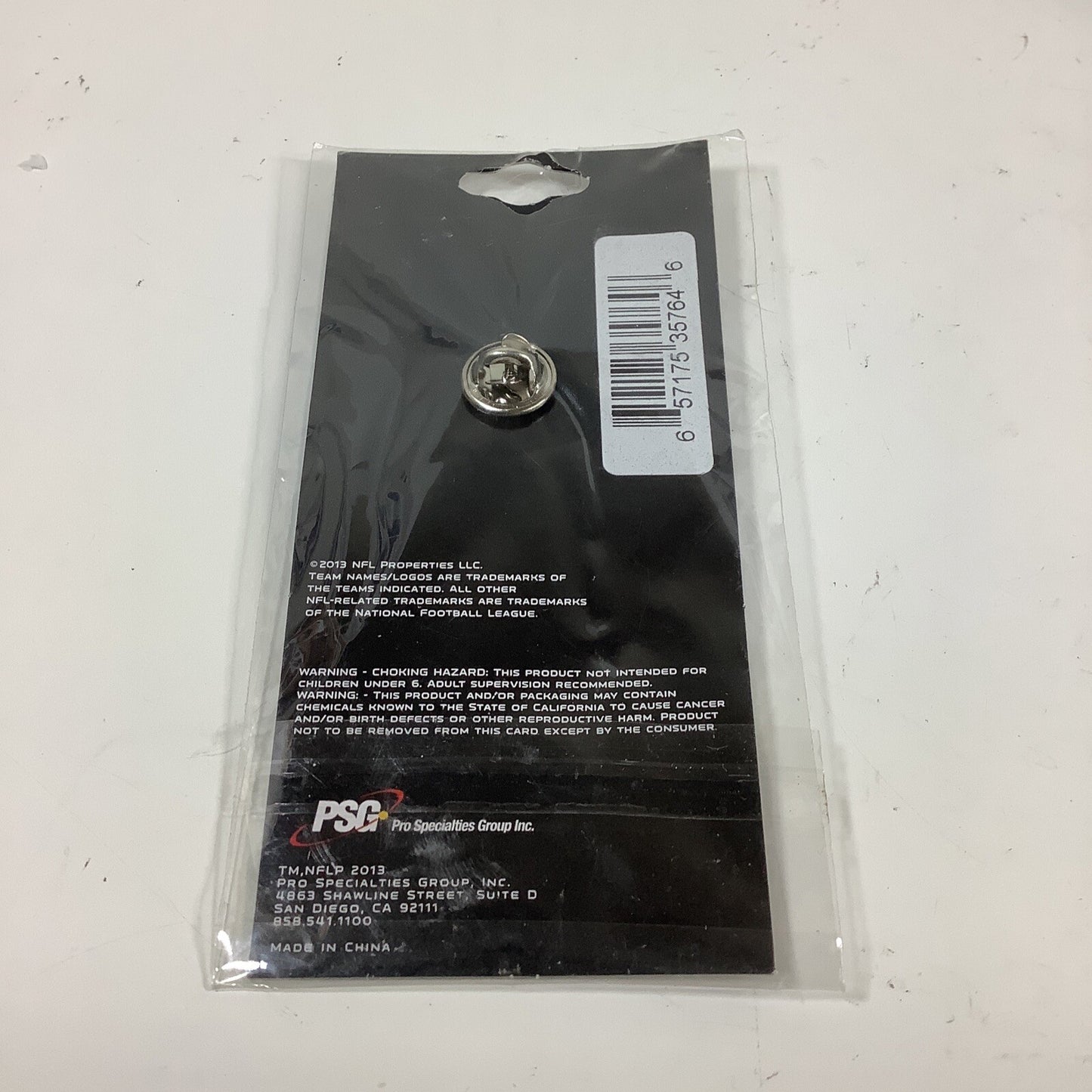NFL Super Bowl (48) XLVIII - "NY SUPER BOWL NJ 02.02.14" Lapel Pin