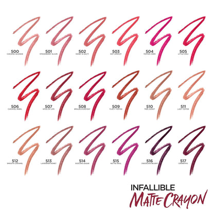 Infallible Matte Lip Crayon, Tres Sweet (Packaging May Vary)