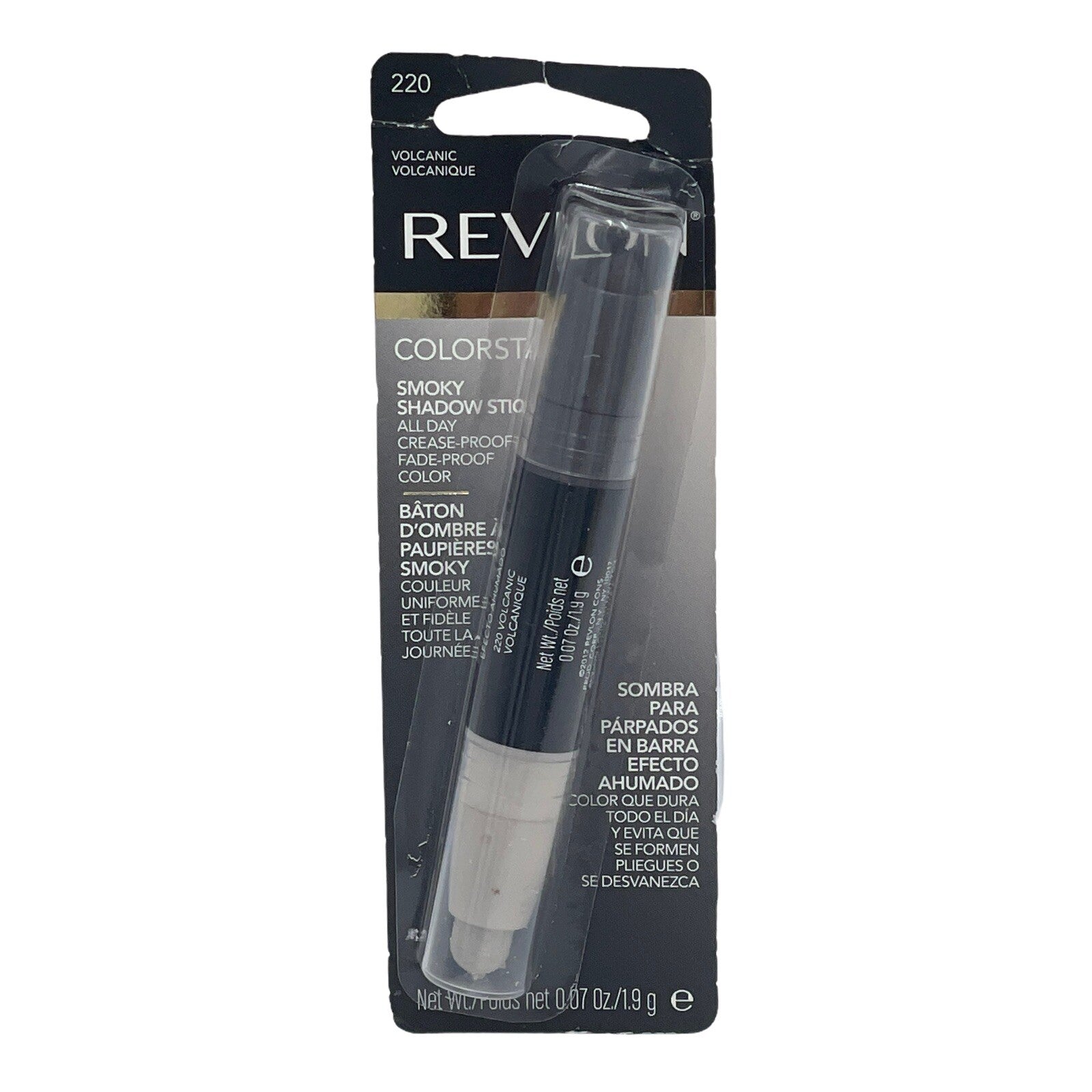 Revlon Colorstay Smoky Shadow Stick Eyeshadow 220 Volcanic Silver Black