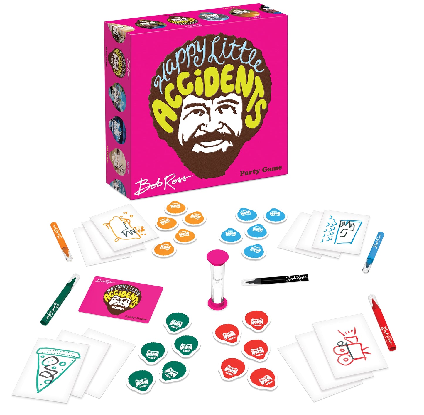 Bob Ross: Happy Little Accidents Party Game