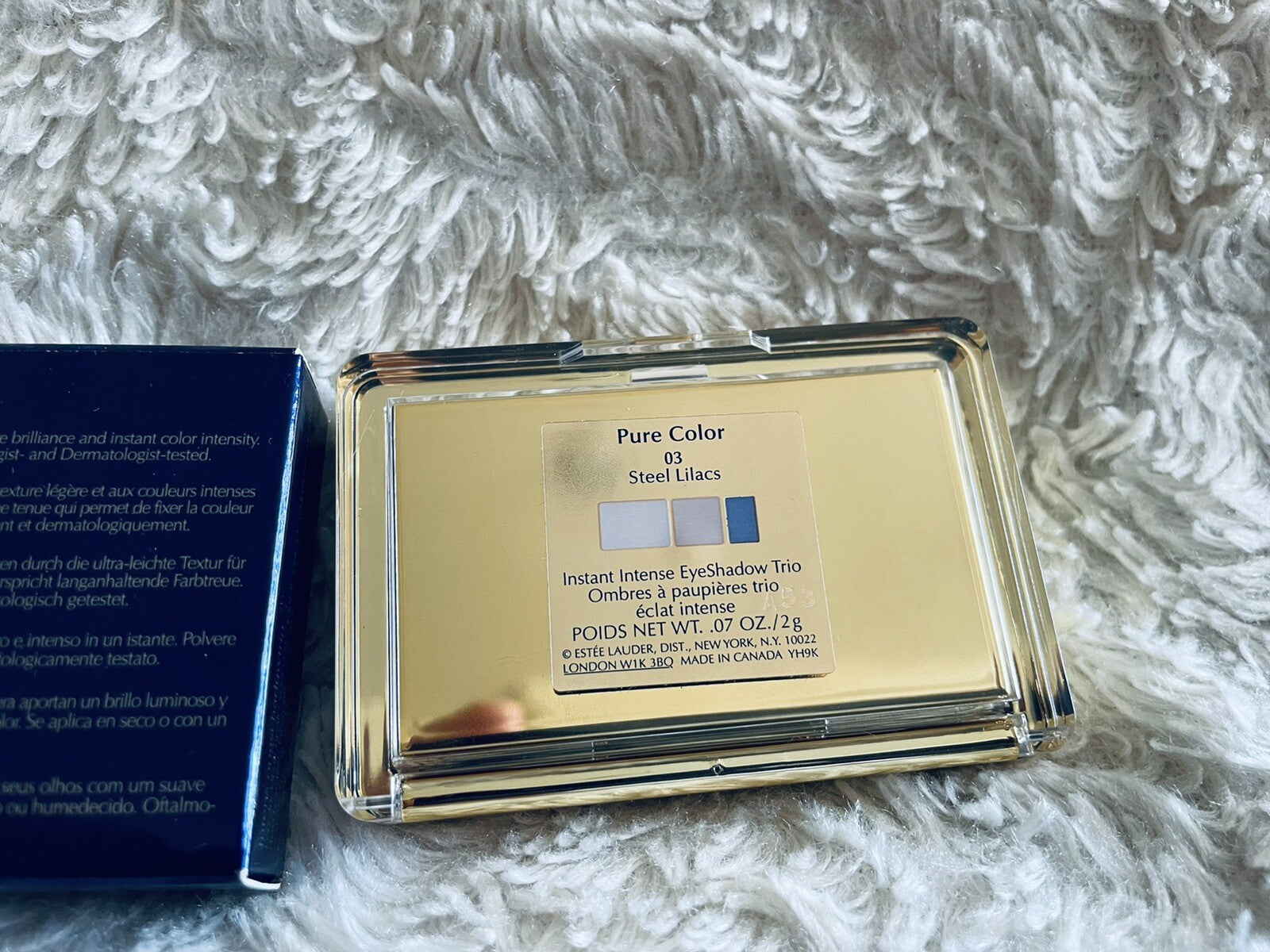 Estee Lauder Pure Color Instant Intense Eyeshadow Trio - 03 Steel Lilacs