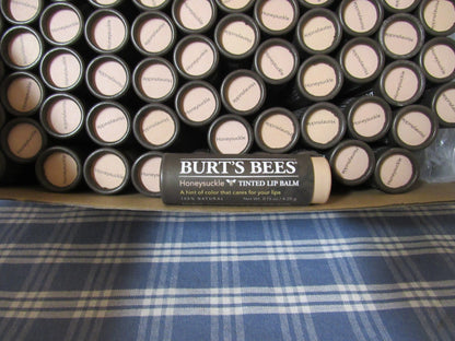 Burt'S Bees Honeysuckle Tinted Lip Balm New (SUPER RARE Buy 2 Get 3) FREE SHIP.