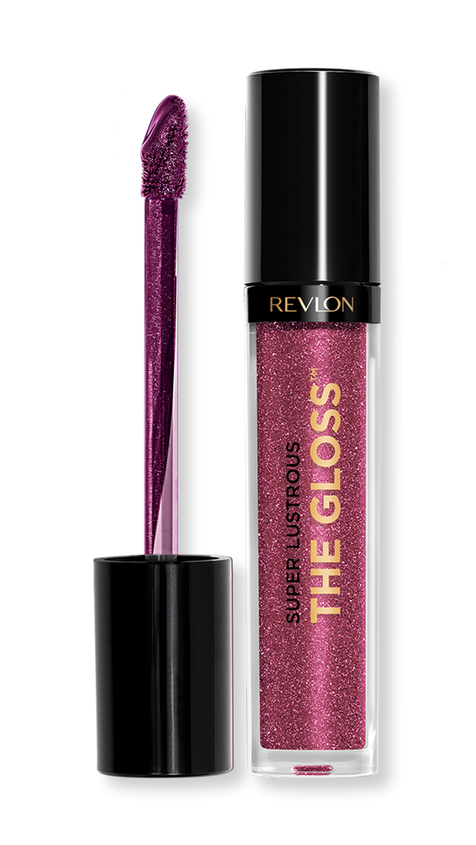Revlon Super Lustrous Lip Gloss, 308 Plum Appeal, 0.13 Oz