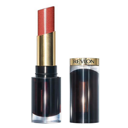 Revlon Super Lustrous 014 Glaring Coral Lipstick Lip Polish : Shine