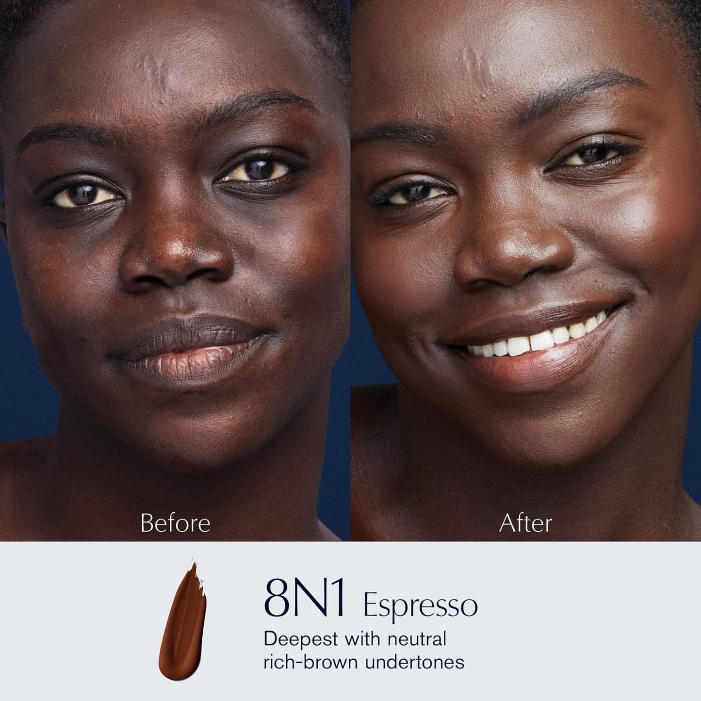 Double Wear Stay-In-Place 24-Hour Long-Wear Matte Foundation Makeup, 1 Fl Oz