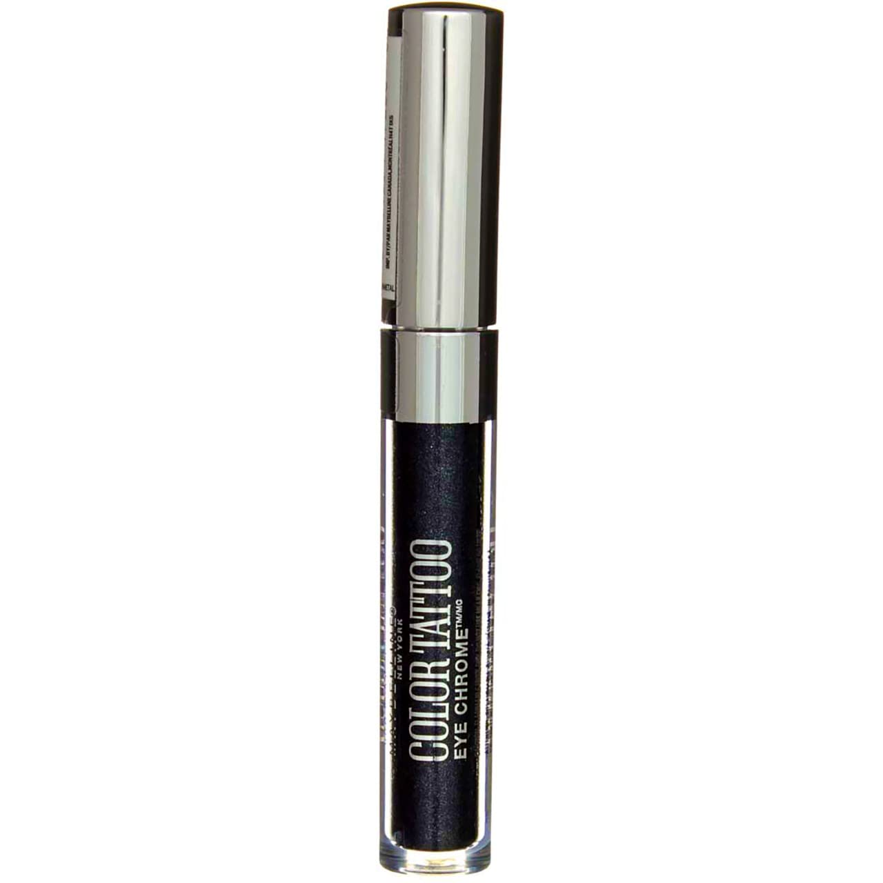 New York Color Tattoo Eye Chrome Eyeshadow, Gunmetal, 0.11 Fl. Oz.