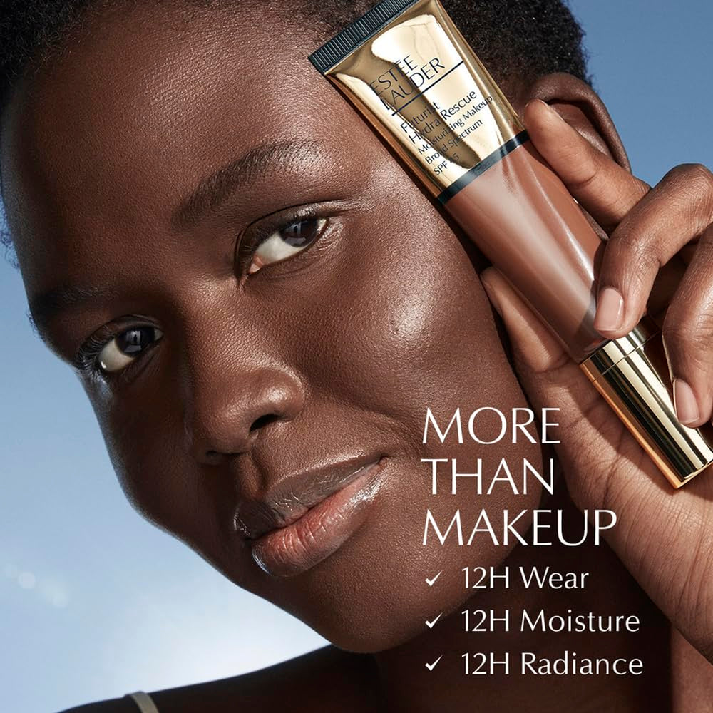 Futurist Hydra Rescue Moisturizing Foundation Makeup SPF 45 for a 12-Hour Glow, 1.2 Fl Oz
