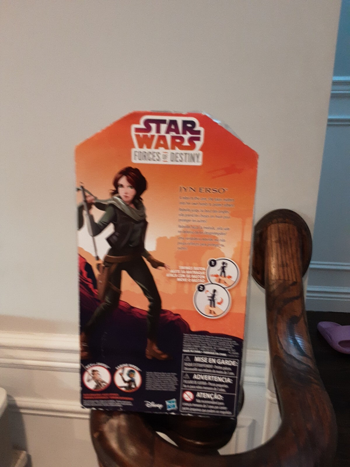 Star Wars Forces of Destiny JYN ERSO  Action Figure Doll Hasbro Disney