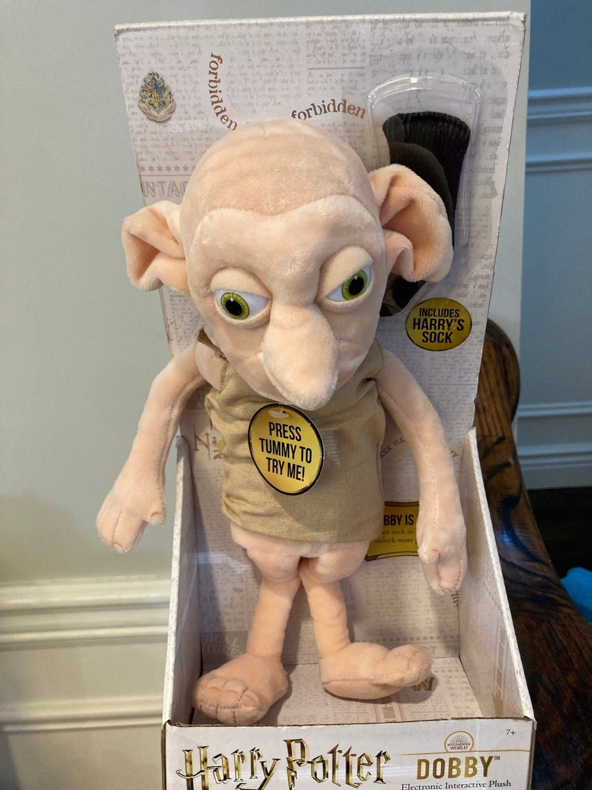 Harry potter dobby electronic interactive Plush