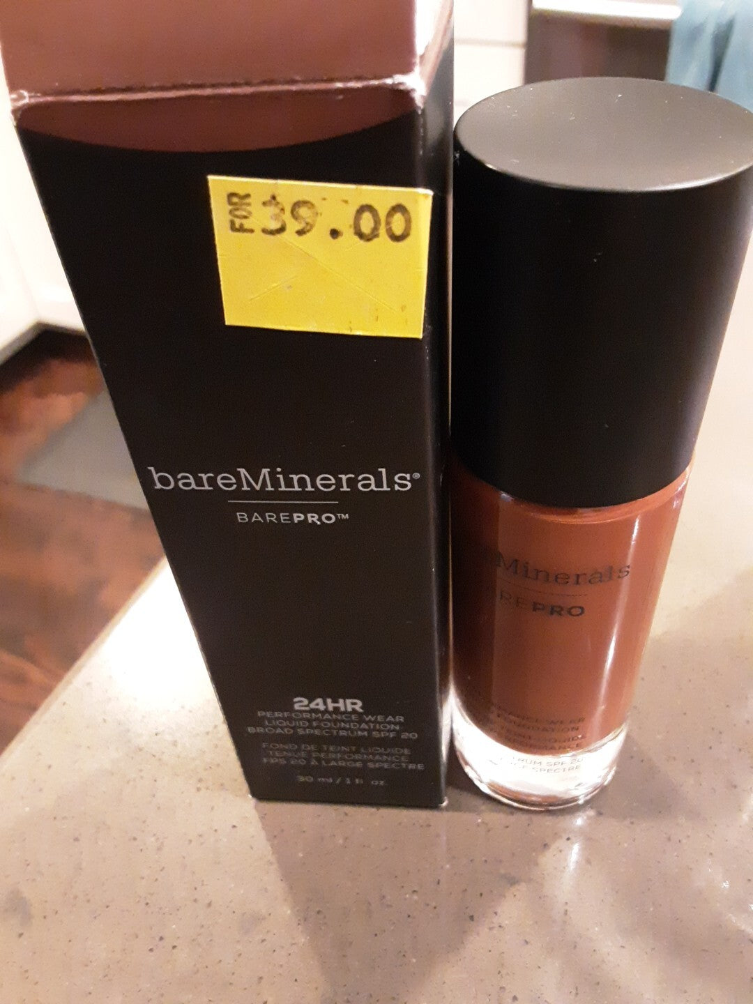 Bareminerals Barepro 24Hr Performance Wear Liquid Foundation 1oz  New With Box