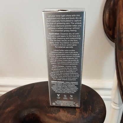 PUR Iconic Glow Illuminating Face & Body Dry Oil Glistening Skin 1 oz New