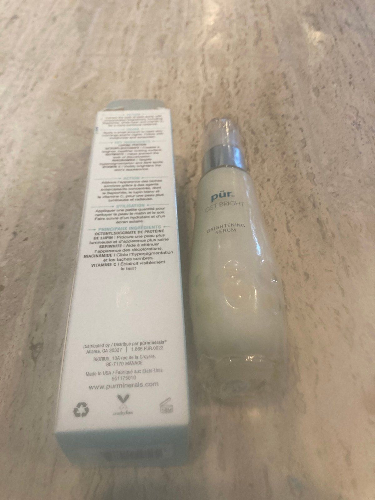 Pur get bright serum new 1 oz