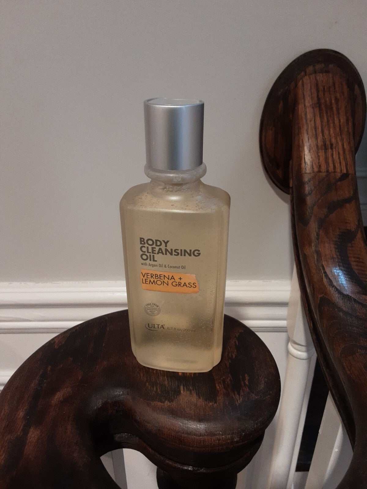 Ulta Beauty Body cleaning Oil verbena and lemon grass 
