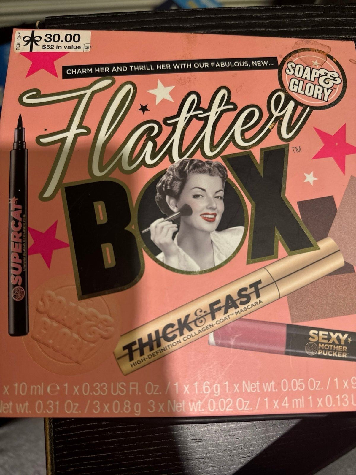 Soap & Glory flatter box