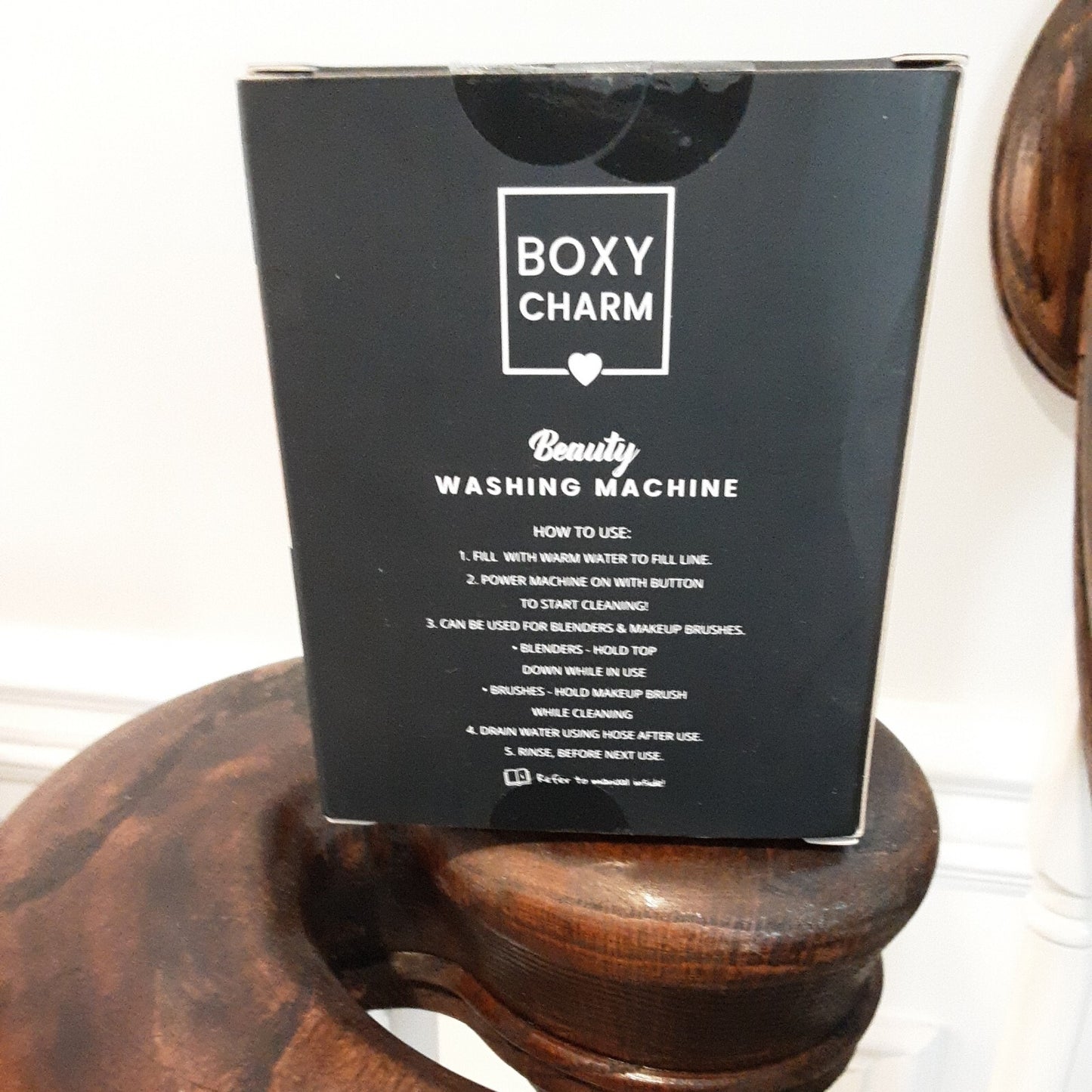 BOXYCHARM BEAUTY WASHING MACHINE (BLENDERS &MAKEUP BRUSHES).