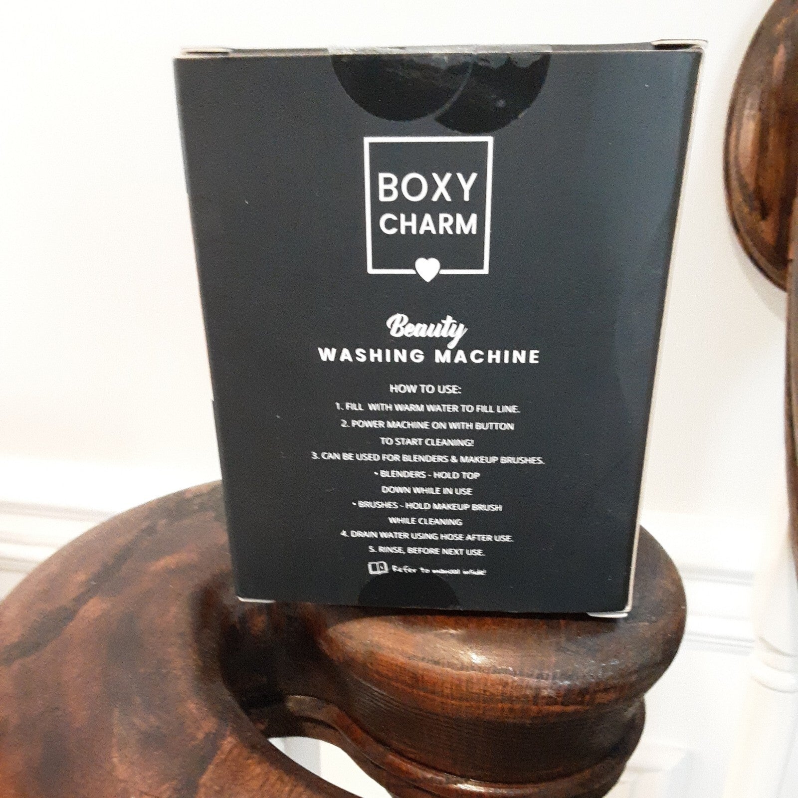 BOXYCHARM BEAUTY WASHING MACHINE (BLENDERS &MAKEUP BRUSHES).
