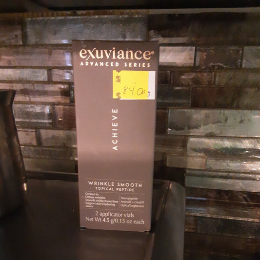 EXUVIANCE Wrinkle Smooth Topical Peptide, 4.5 g. 2 Applications Anti-Aging NEW