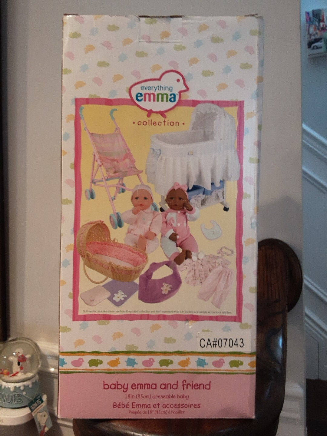 Everything Emma Baby Emma AND Friend w/ Tutu Dress & Beige Bear NEW