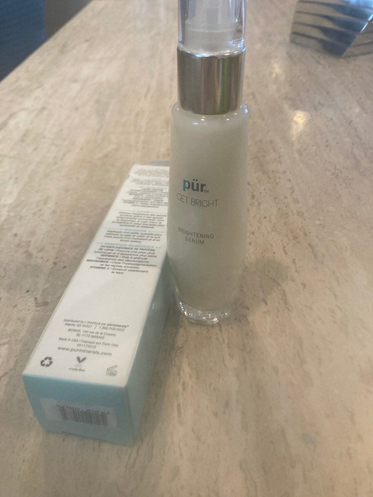 Pur get bright serum new 1 oz