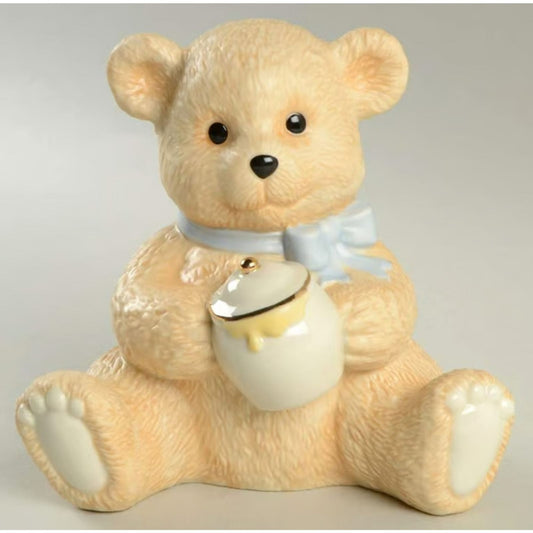 Lenox 5 1/2" Honey Bear Bank In Box