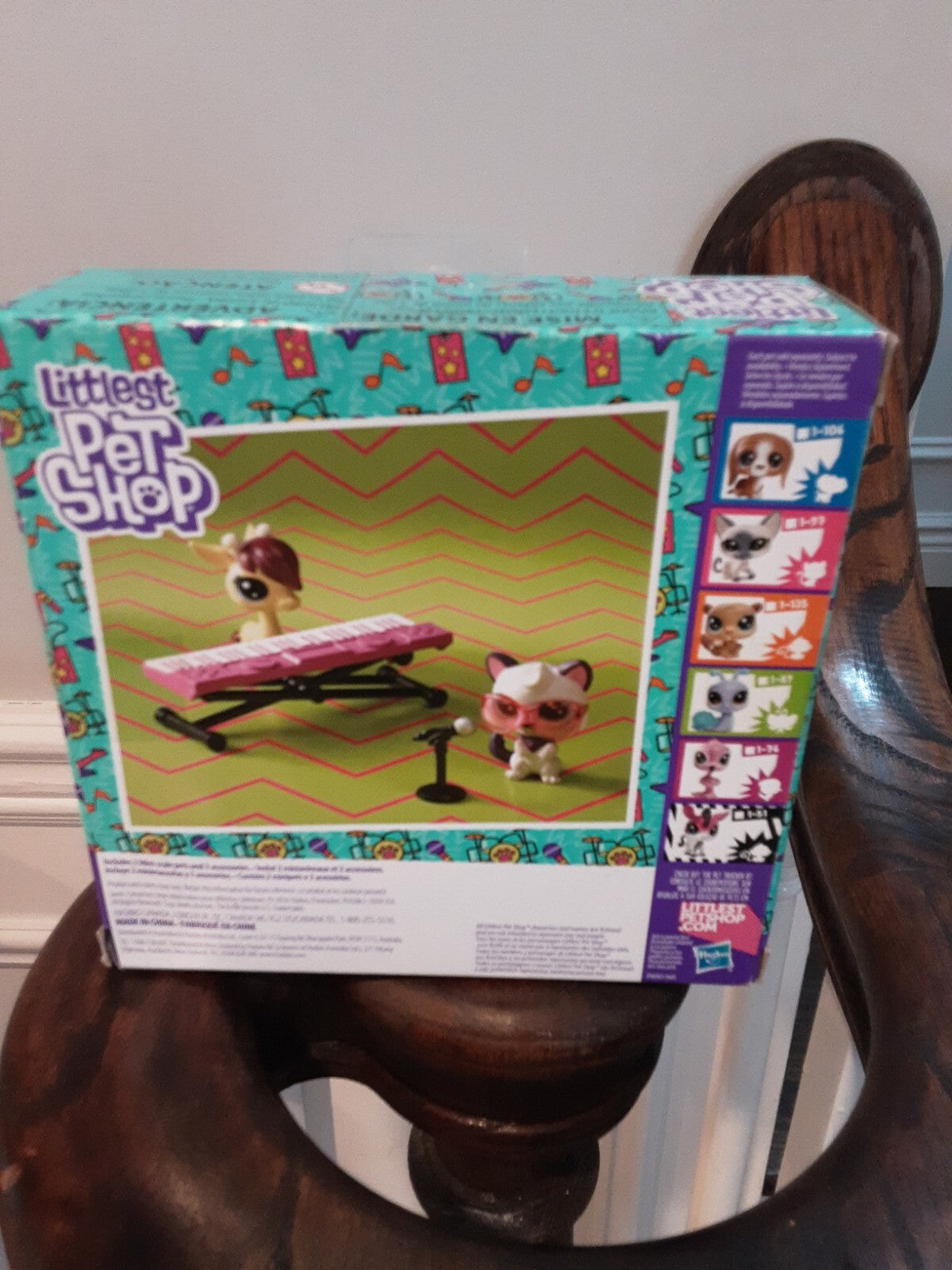 Littlest Pet Shop Rockin Pet Jams Series 1 Gia Giraffi & Kick Kittenberg New 