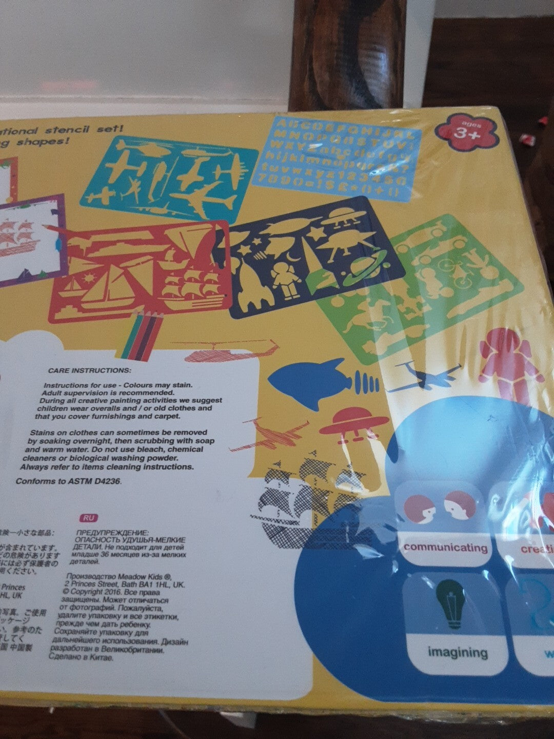 Giant Box of Things That Go Stencils