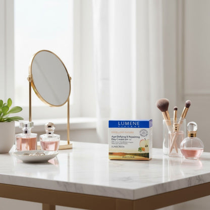 LUMENE DEEP REPAIRING CREAM   DAY 1.7oz