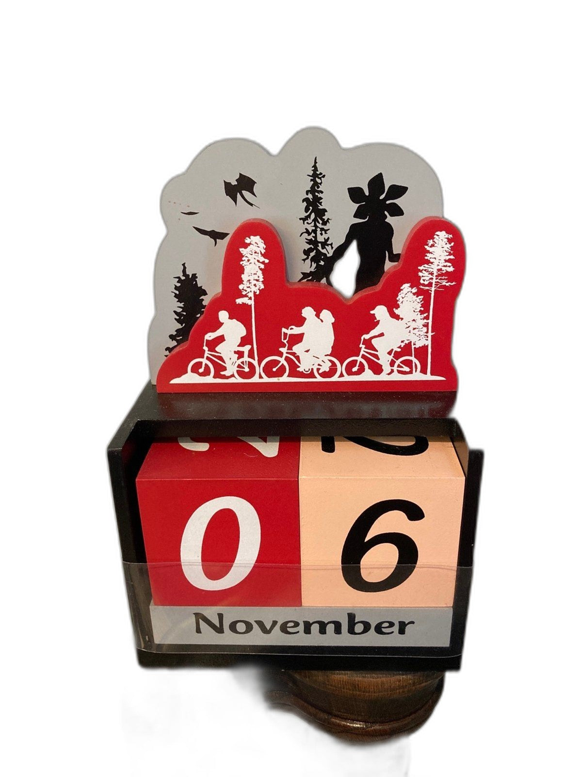 Stranger things block calendar