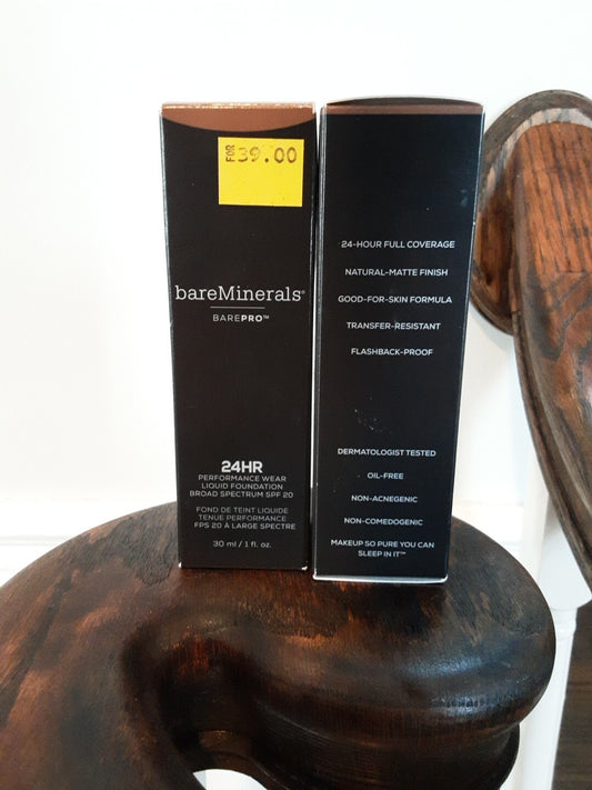 2 Pk bareMinerals BarePro Performance Wear Liquid Foundation- TRUFFLE #29 30 ML