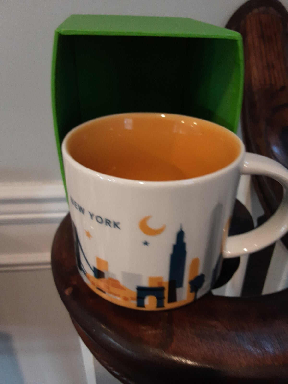 Starbucks New York You Are Here 2015 Ceramic Coffee Tea Mug Collector 14 oz Cup