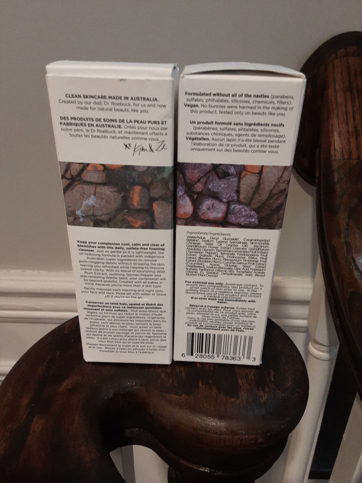 2X Dr Roebuck’s weightless foaming cleanser nib 