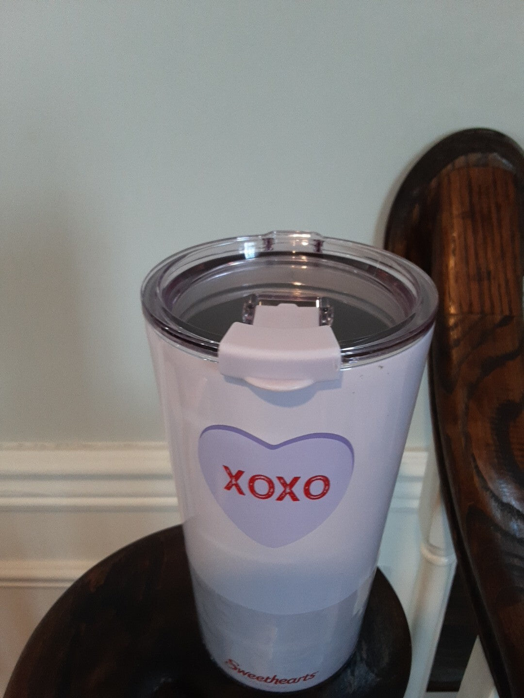 New Sweethearts Xoxo Tumbler 16 Oz Conversation Hearts Rare New